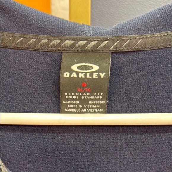 Oakley Men's Navy Blue Full-Zip Jacket - Picture 4 of 5